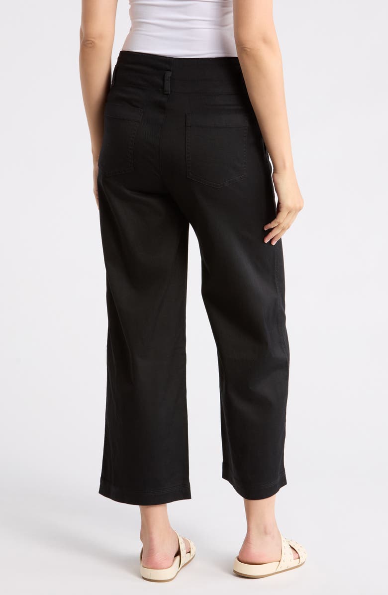 Splendid Chloe Crop Ankle Pants, Alternate, color, Black