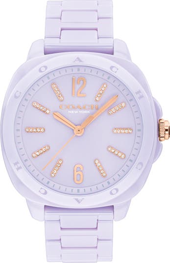 Kitt Ceramic Bracelet Watch, 38mm