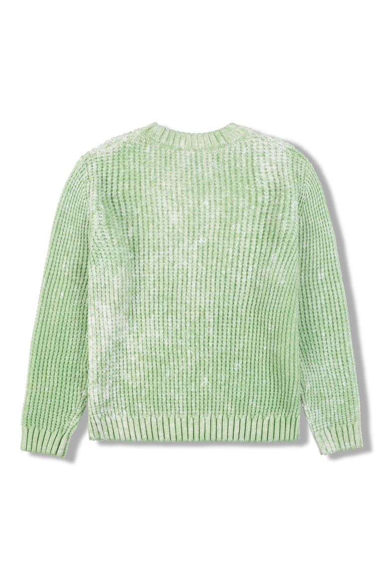 Acid Oversize Sweater, Alternate, color, GREEN