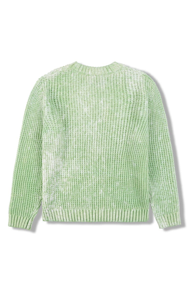 PLEASURES Acid Oversize Sweater, Alternate, color, Green