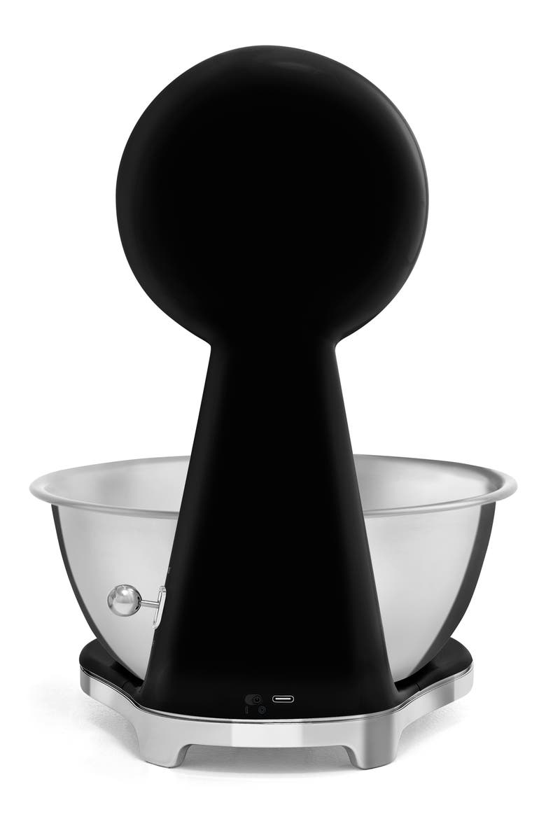 '50s Kitchen Scale, Alternate, color, BLACK