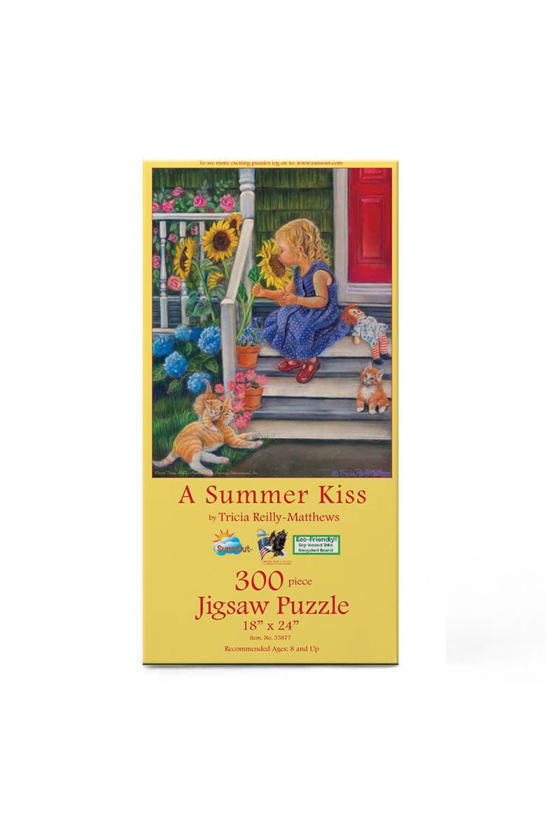 A Summer Kiss 300 piece Jigsaw Puzzle for Adults, Alternate, color, Multicolor