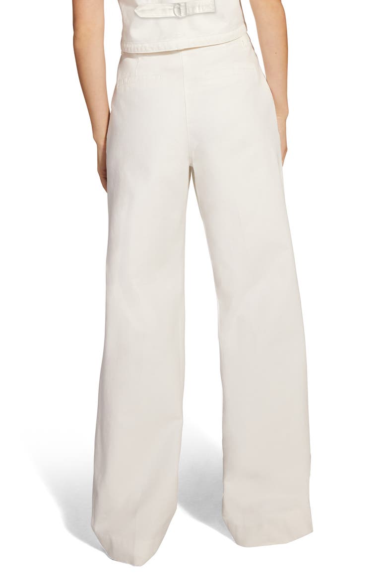 The Favorite Pant Pleated Cotton Pants, Alternate, color, GENEVA