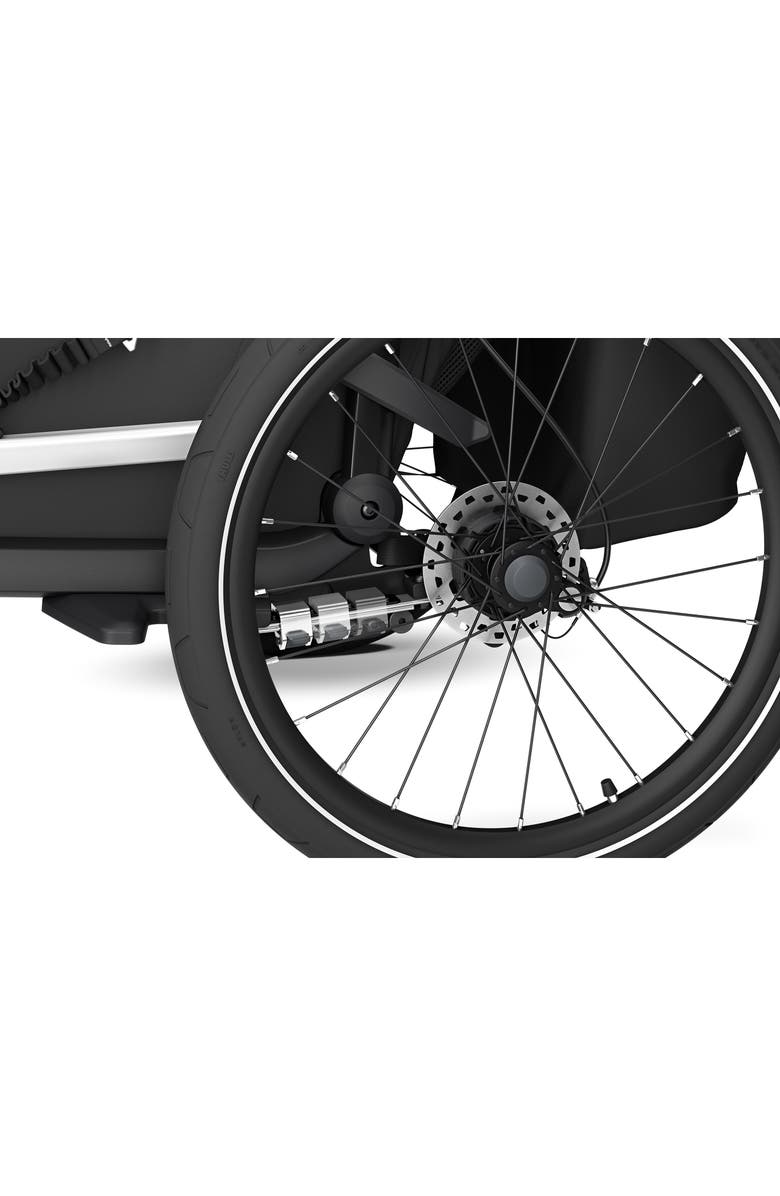 Thule Chariot Sport 2 Multisport Single Cycle Trailer/Stroller, Alternate, color, Black
