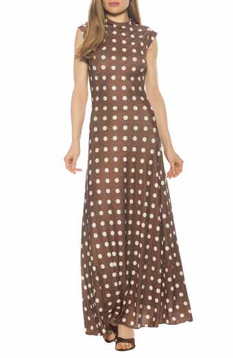 Alexia Admor Nalani Mock Neck Maxi Dress