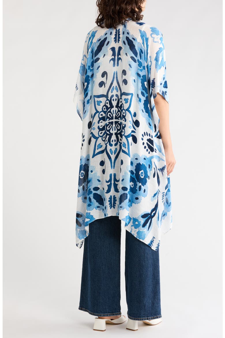 Floral Topper, Alternate, color, BLUE