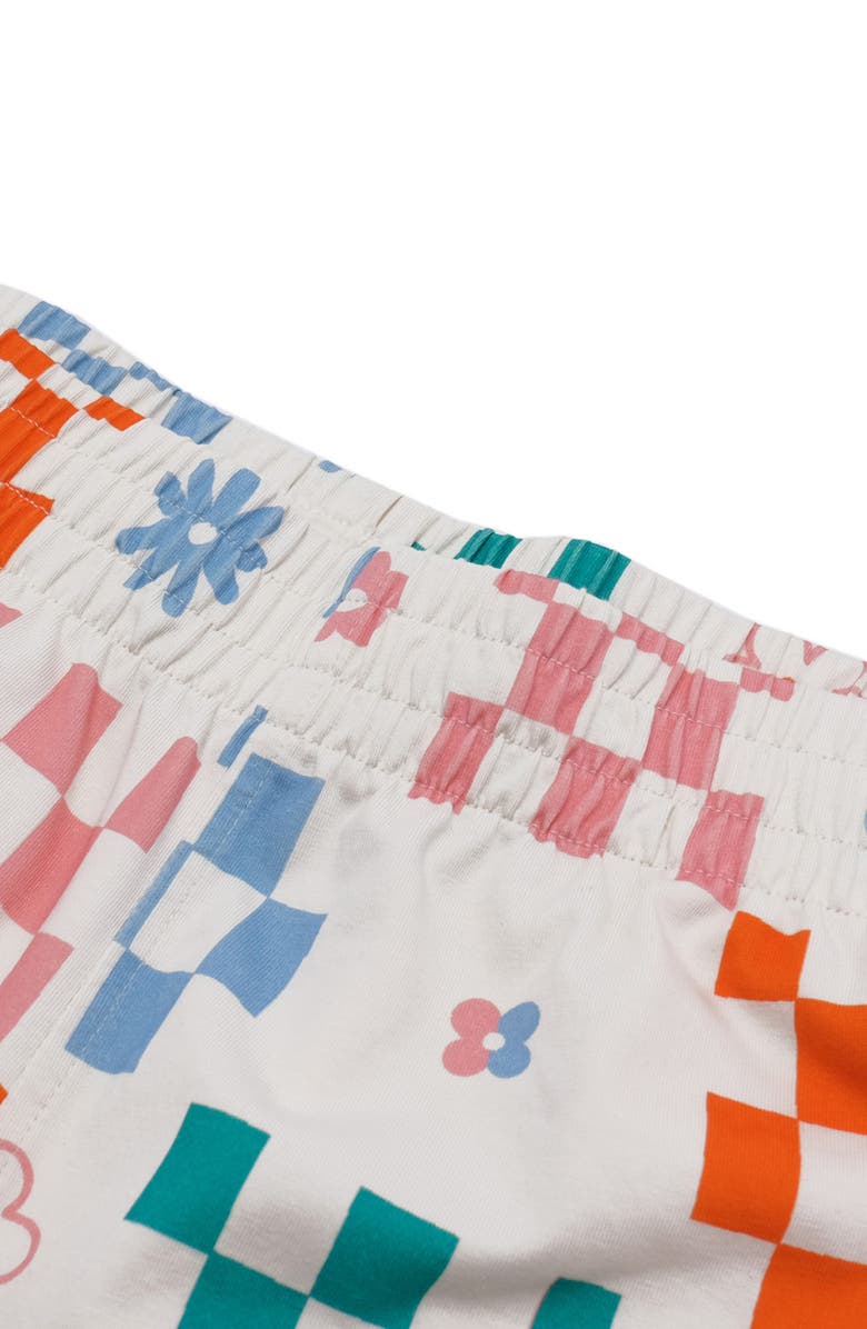 STUDENTS Summer of Love Jersey Shorts, Alternate, color, Cream