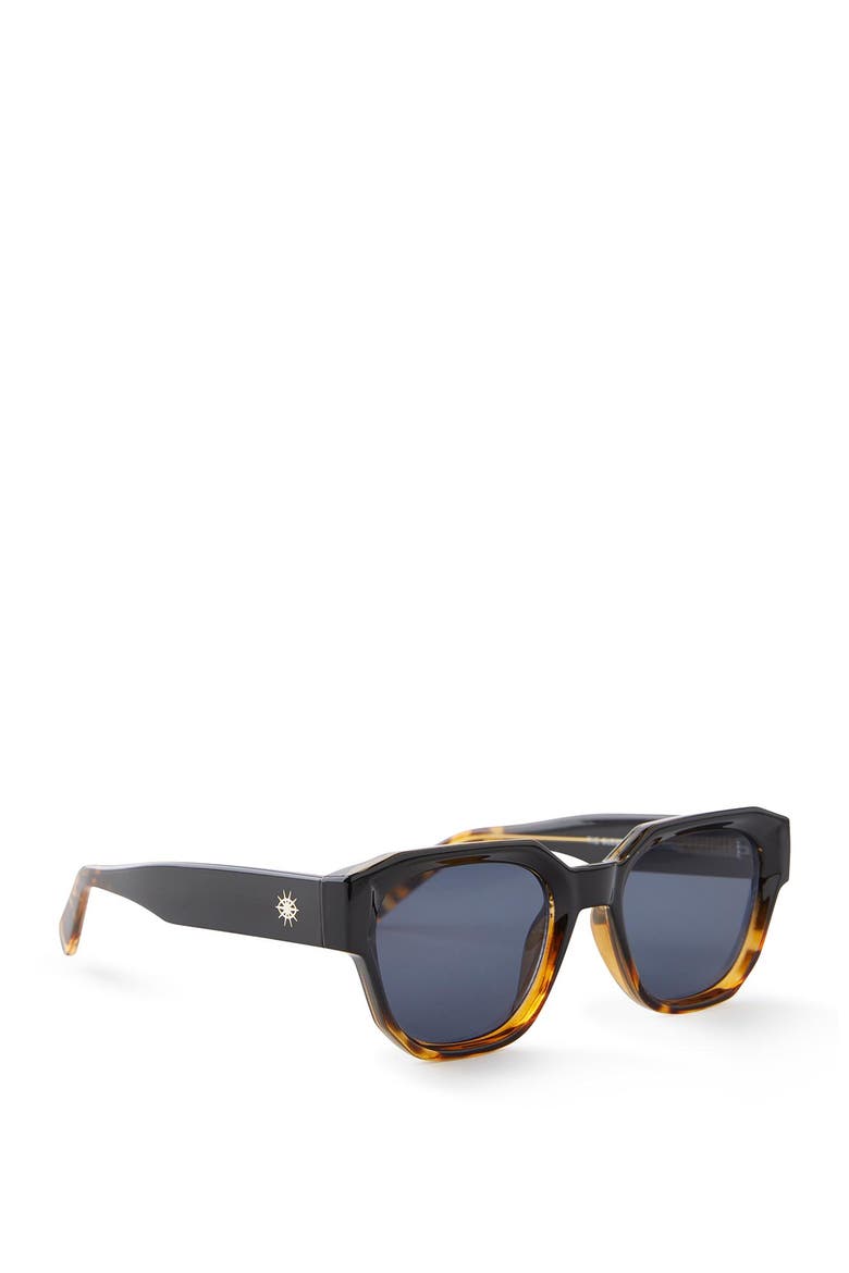 Men's The Guestlist Sunglasses, Alternate, color, Black Tort Gradient Smoke
