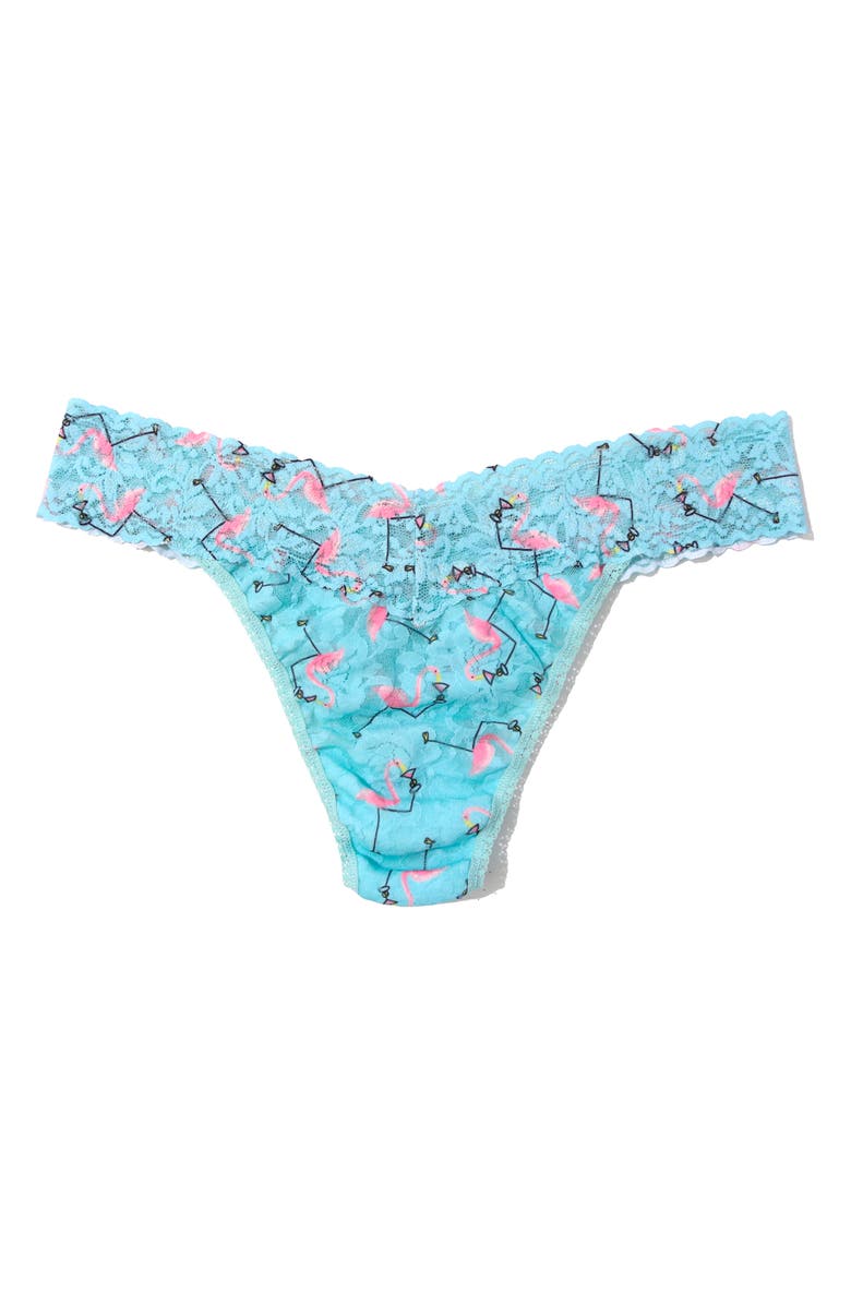 Hanky Panky x SAXX Vibe Assorted 2-Pack Boxer Brief & Thong, Alternate, color, Drinko Flamingo