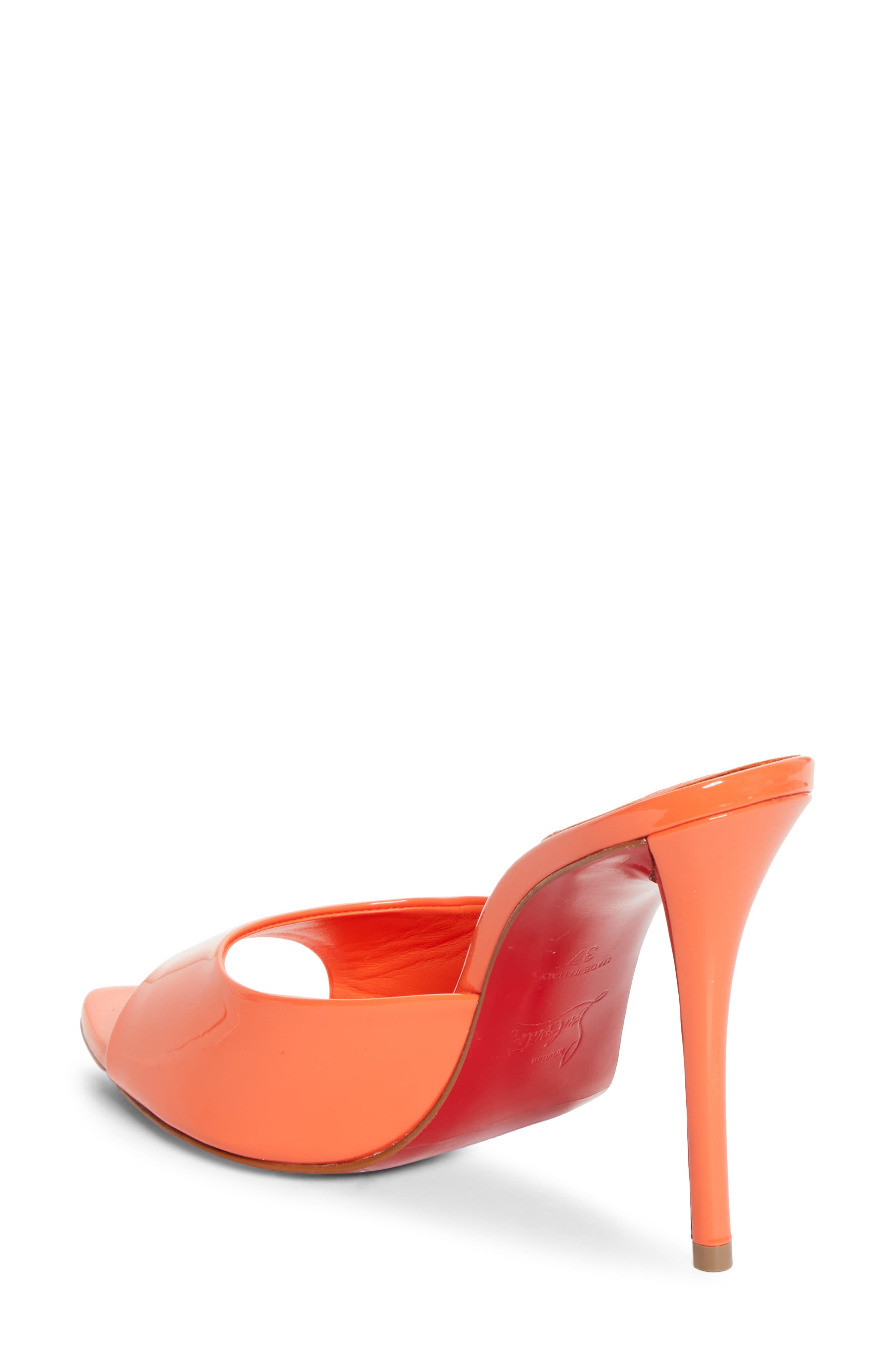 Christian Louboutin Miss Z Pointed Toe Sandal, Alternate, color, Caruzo/ Lin Caruzo