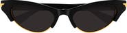 Bottega Veneta BV1431S 54mm Cat Eye Sunglasses