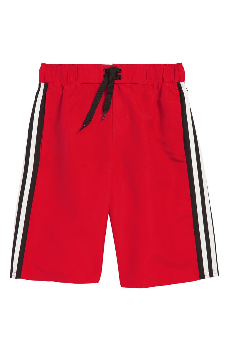 adidas Originals Iconic 3.0 Volley Swim Trunks, Main, color,