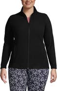Lands' End Anyweather Fleece Full Zip Jacket