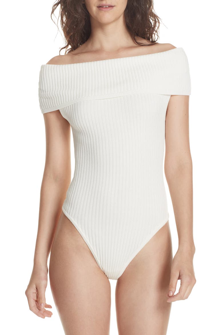 Too Good Bodysuit, Alternate, color, IVORY