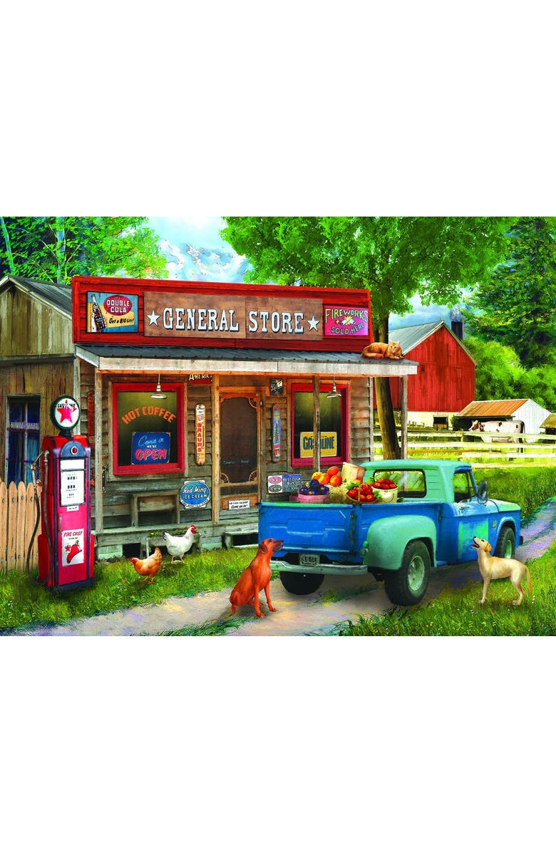 Sunsout Morning Stop 300 piece Jigsaw Puzzle for Adults, Alternate, color, Multicolor