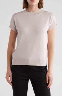 Short Sleeve Crew Sweater
