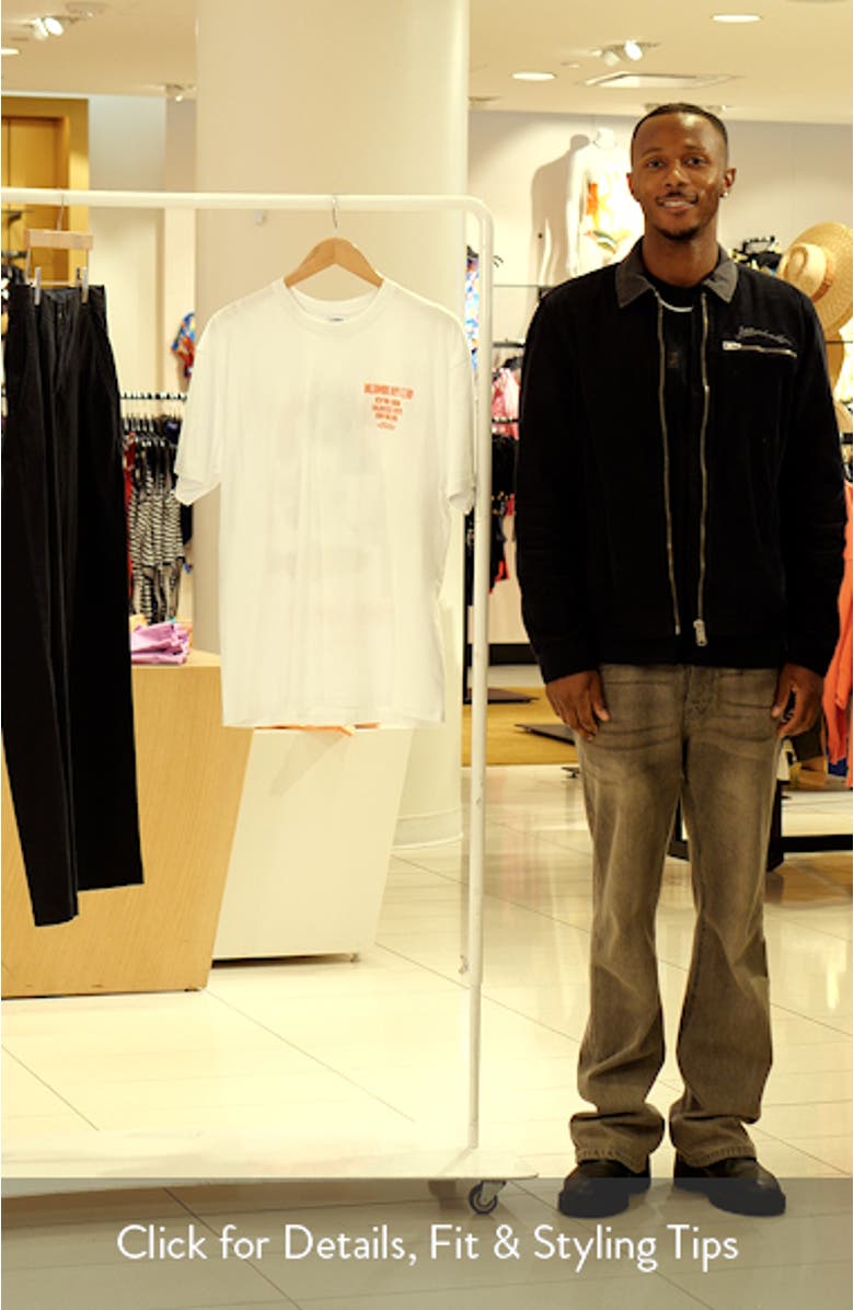 Outside Cotton Graphic T-Shirt, sales video thumbnail