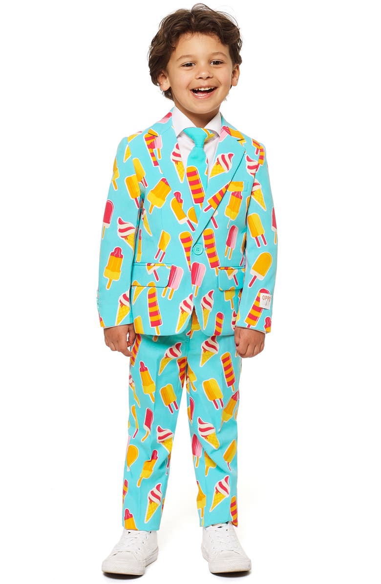 OppoSuits Cool Cones Two-Piece Suit with Tie, Main, color, 