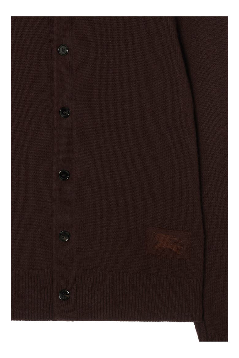 Cashmere Cardigan, Alternate, color, Scorched brown