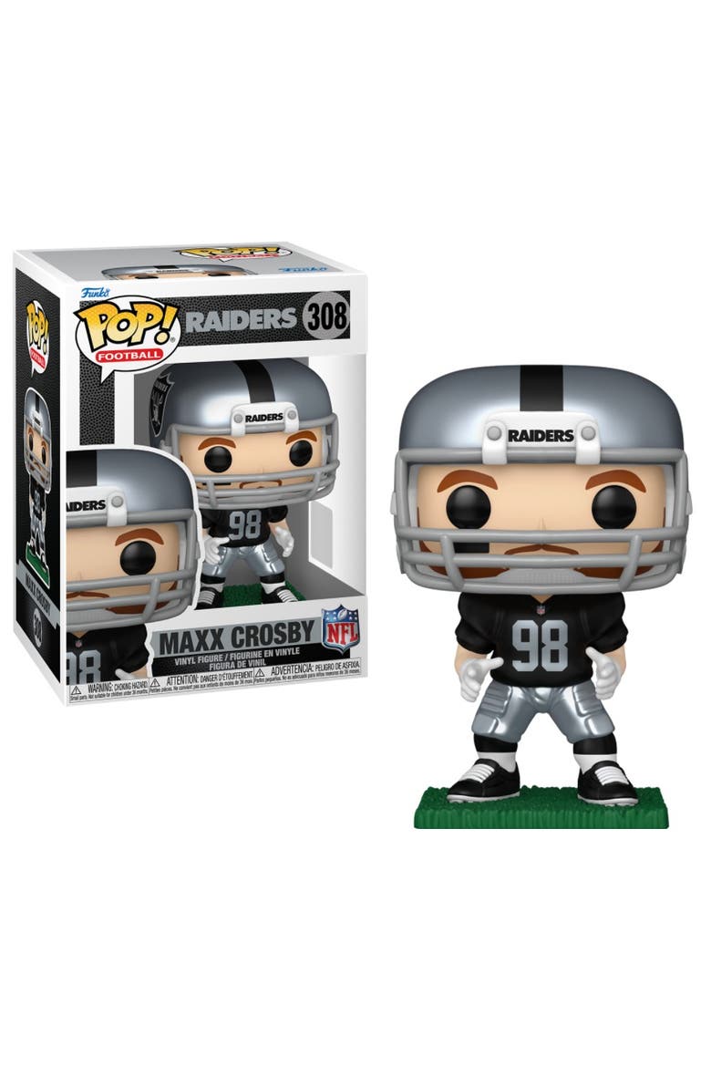 Maxx Crosby (Las Vegas Raiders) NFL Funko Pop!, Main, color, Multi-Color