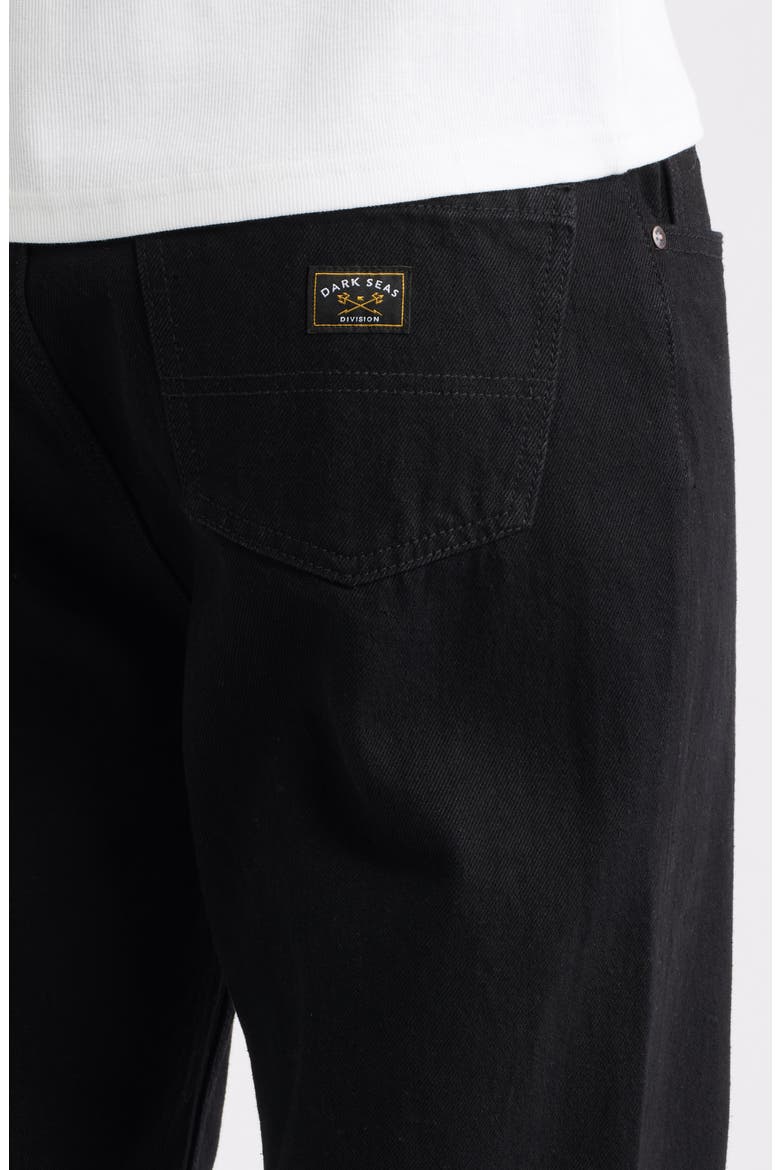 Silverado Straight Leg Jeans, Alternate, color, BLACK