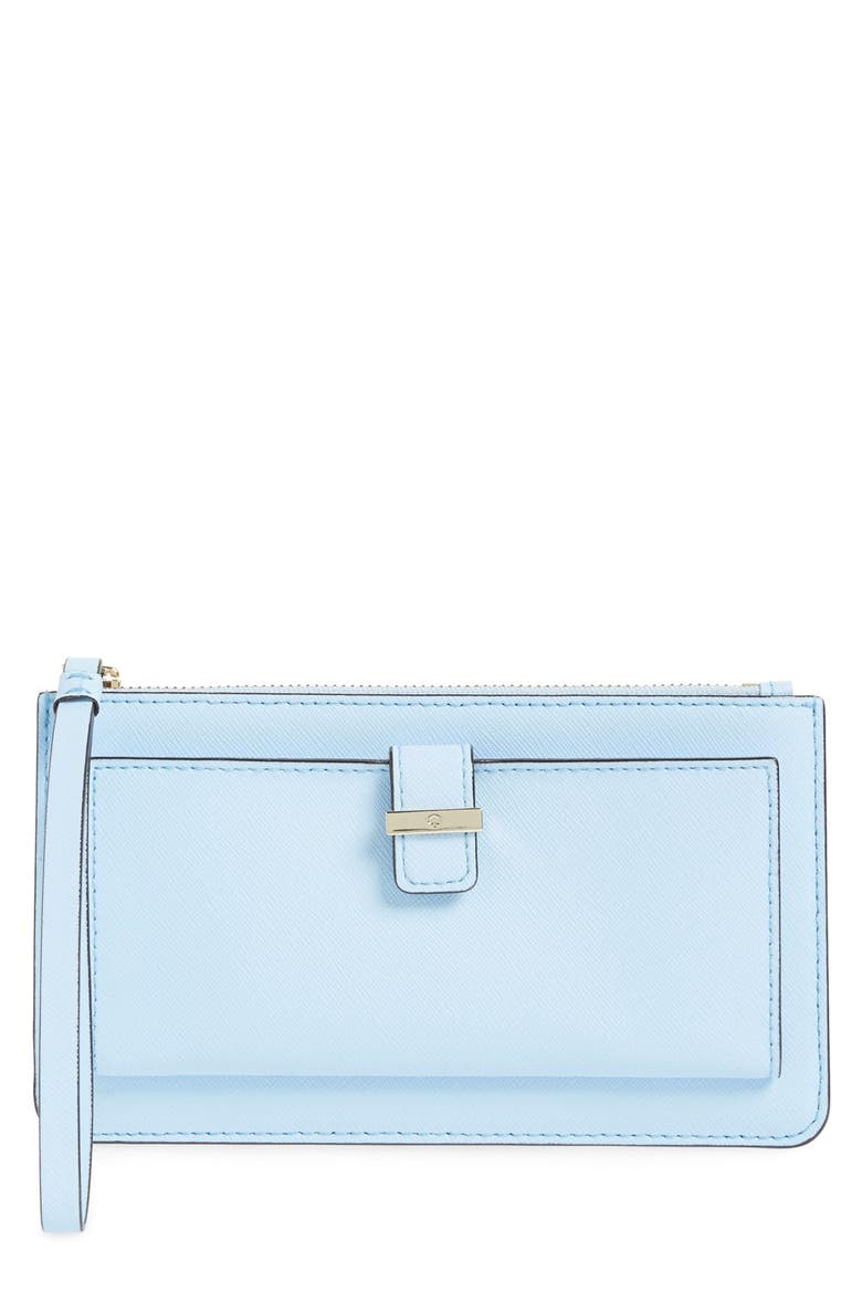 'cedar street - karolina' wristlet, Main, color, SKY BLUE