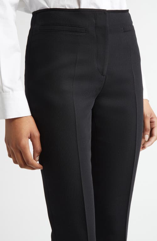 Totême Toteme Low Waist Cigarette Trousers In Black