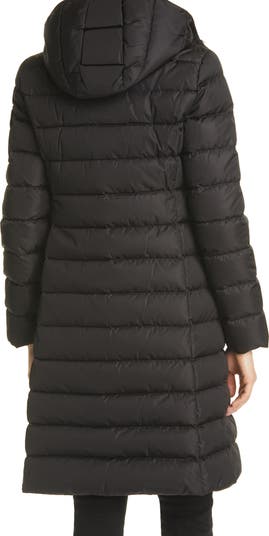 ダウンジャケット・コート MONCLER | clean graphic aesthetic Cavettaz Long Down Jacket Moncler Cavettaz Hooded Long Puffer Coat - Bergdorf Goodman