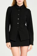 WAYF Monica Button Front Jacket