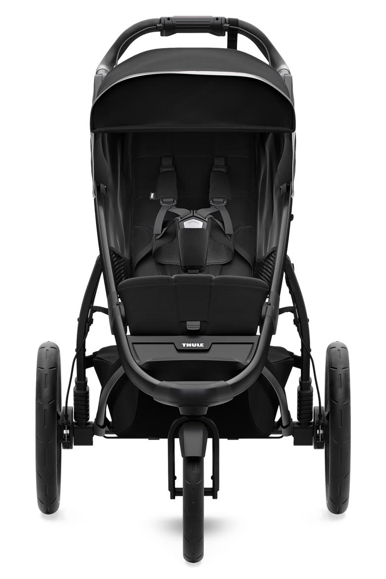 Urban Glide 2 All-Terrain Single Stroller, Alternate, color, BLACK ON BLACK