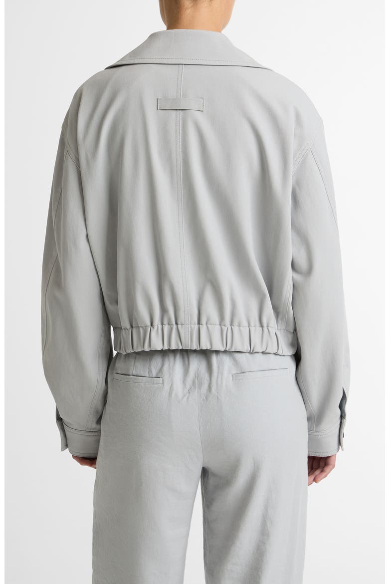 Cotton Bomber Jacket, Alternate, color, BAY MIST