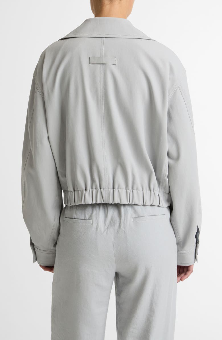 Vince Cotton Bomber Jacket, Alternate, color, Bay Mist
