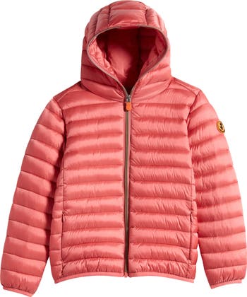 NWT Save The Duck Red Iris Synthetic Puffer Jacket Vegan Cruelty Free good Size 1X