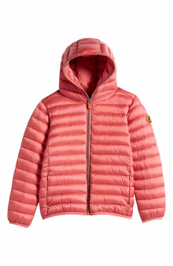Save The Duck Kids' Iris Shiny Hooded Puffer Jacket
