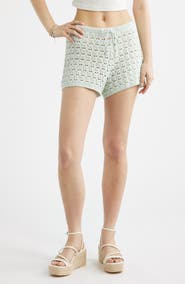 BP. Open Stitch Beach Shorts