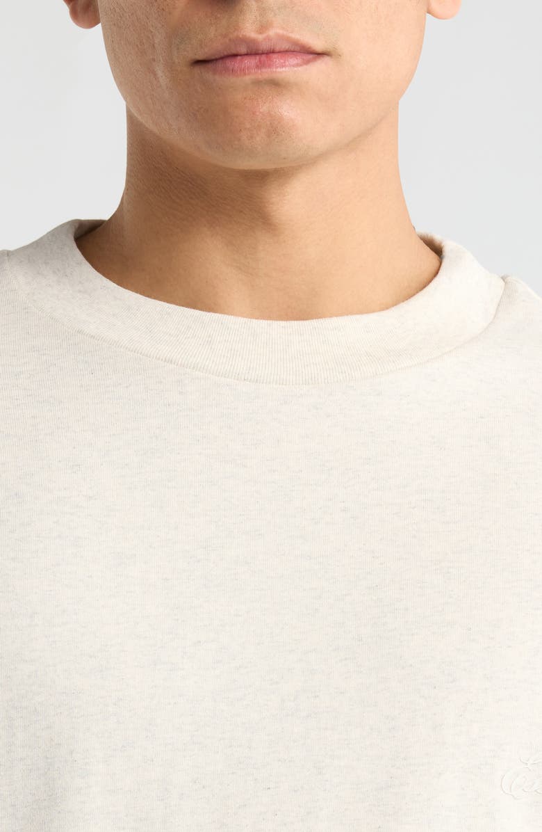 Fear of God Essentials Classic Fit Long Sleeve T-Shirt, Alternate, color, Oatmeal Heather