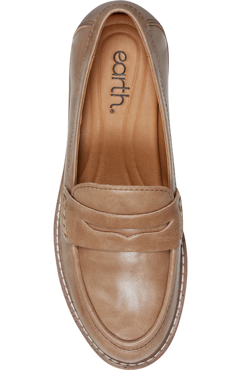 Earth<sup>®</sup> Javas Penny Loafer, Alternate, color, Light Brown