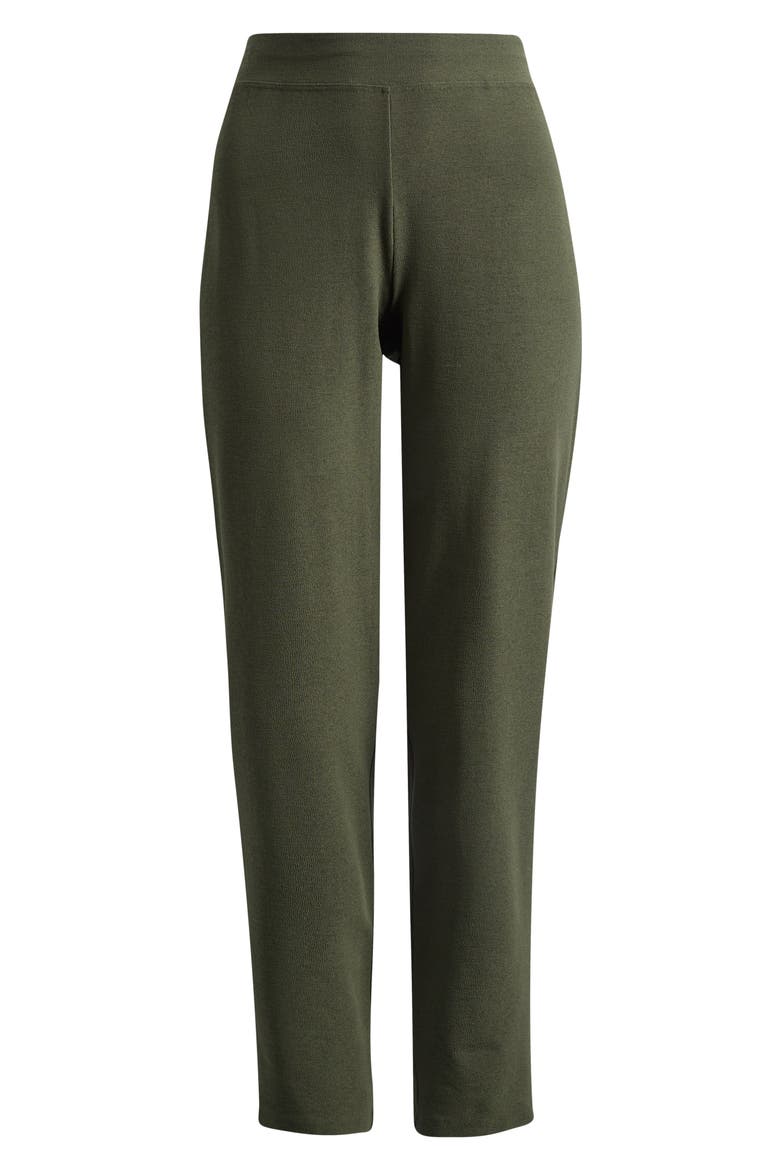 Slim Ankle Pants, Alternate, color, SEAWEED