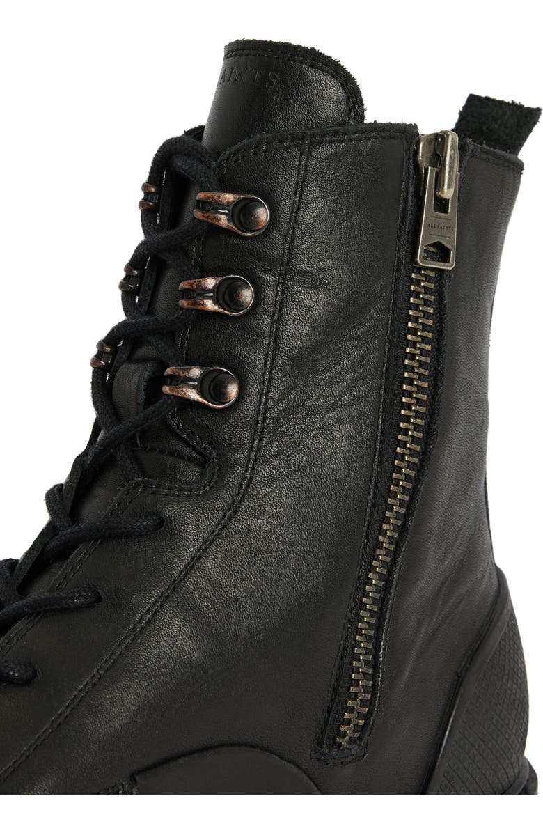 AllSaints Mudfox Leather Boot, Alternate, color,