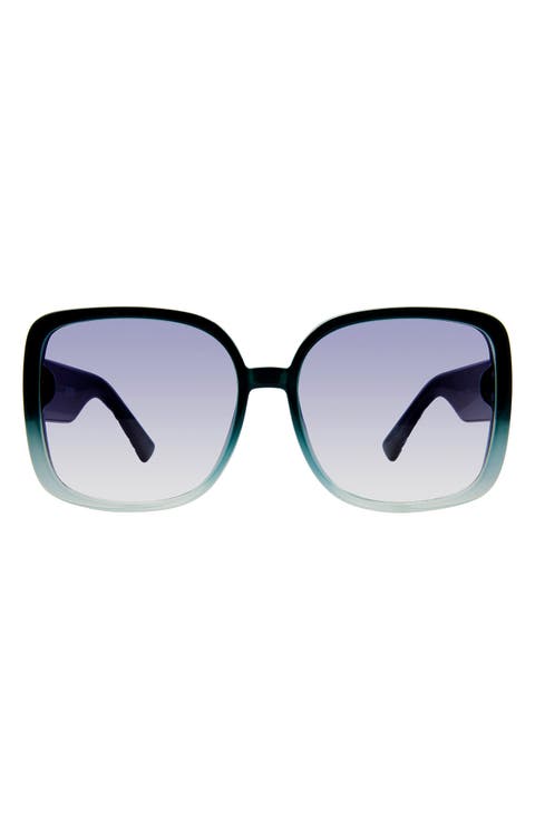 59mm Square Sunglasses