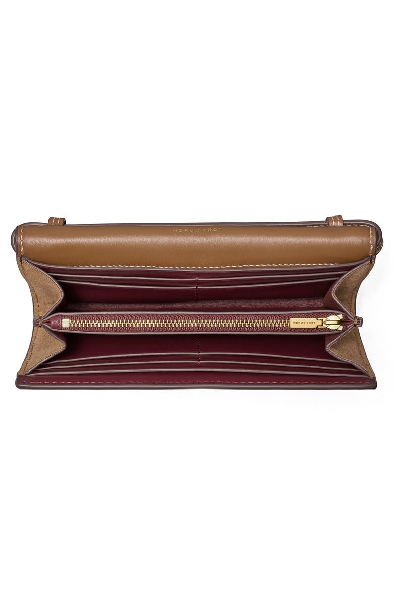 Tory Burch T Monogram Jacquard Wallet Crossbody, Alternate, color,