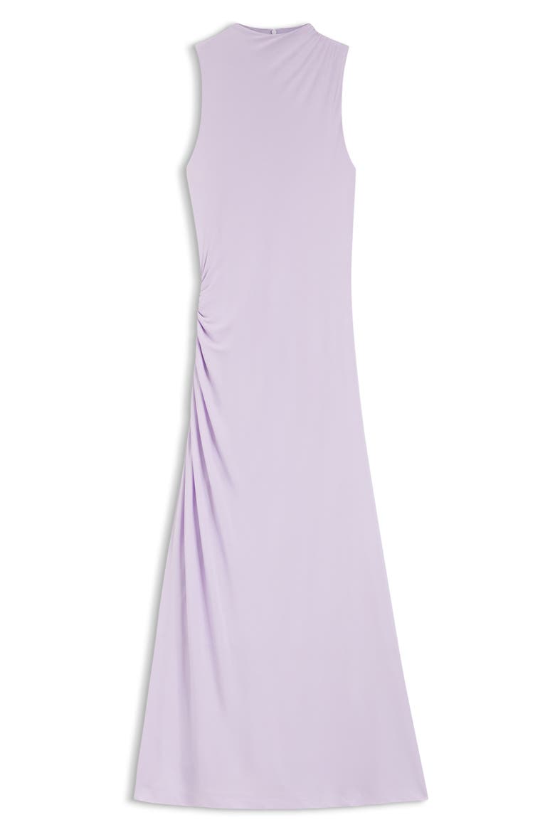 Eylai Draped A-line Midi Dress, Alternate, color, LAVENDER TIDE