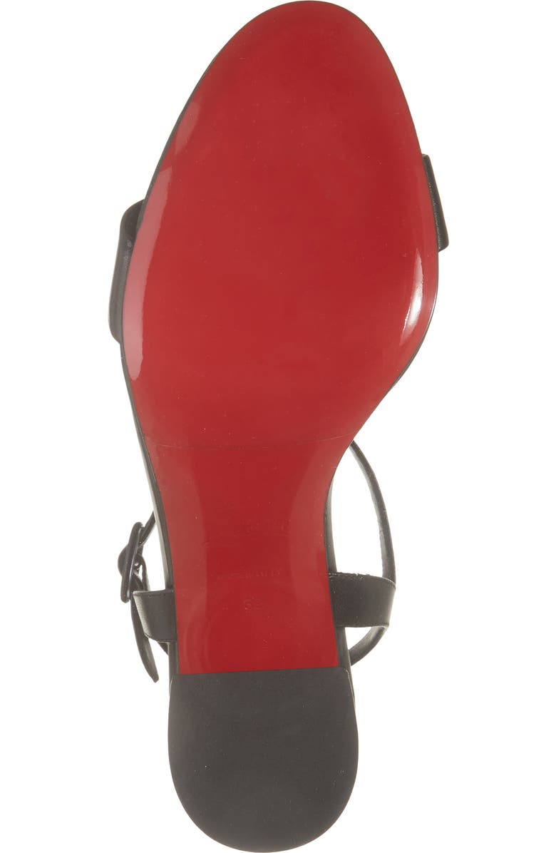 Christian Louboutin Miss Jane Sandal, Alternate, color, B439 Black/ Lin Black