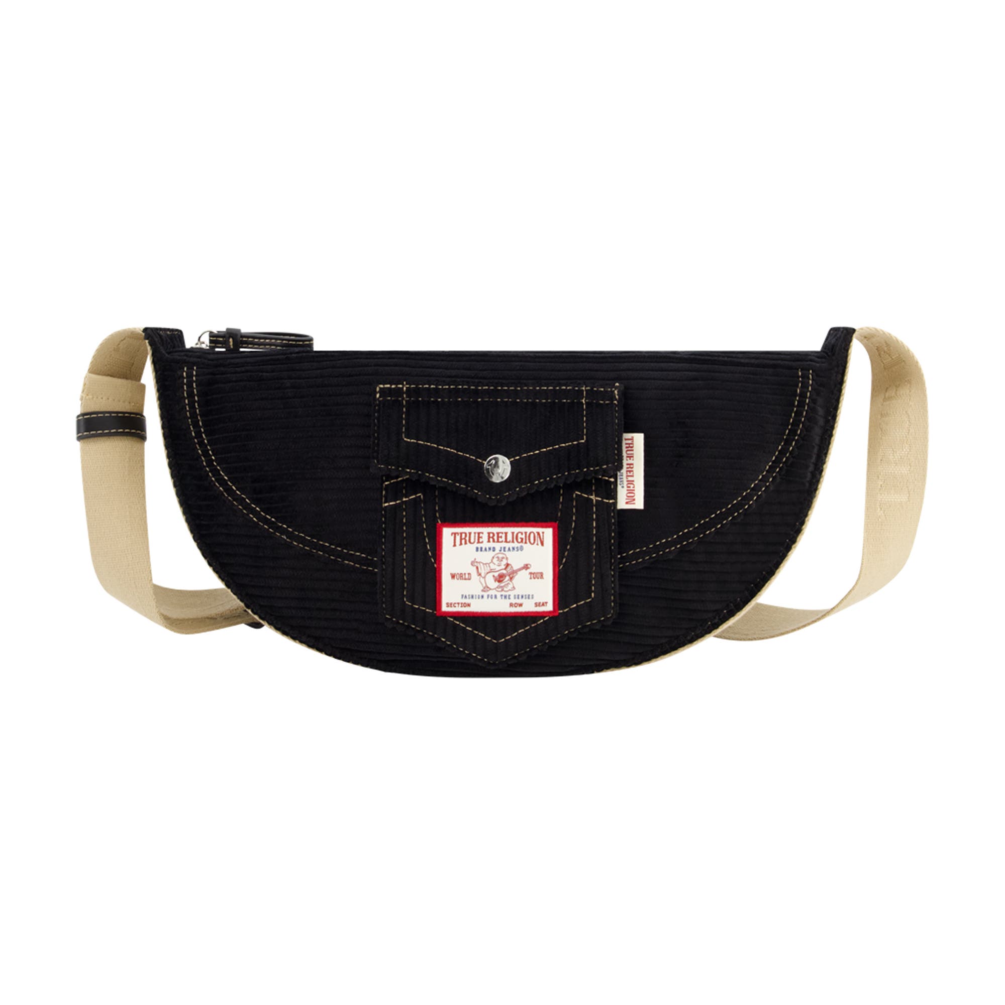 True Religion Corduroy Soft hobo, Main, color, 