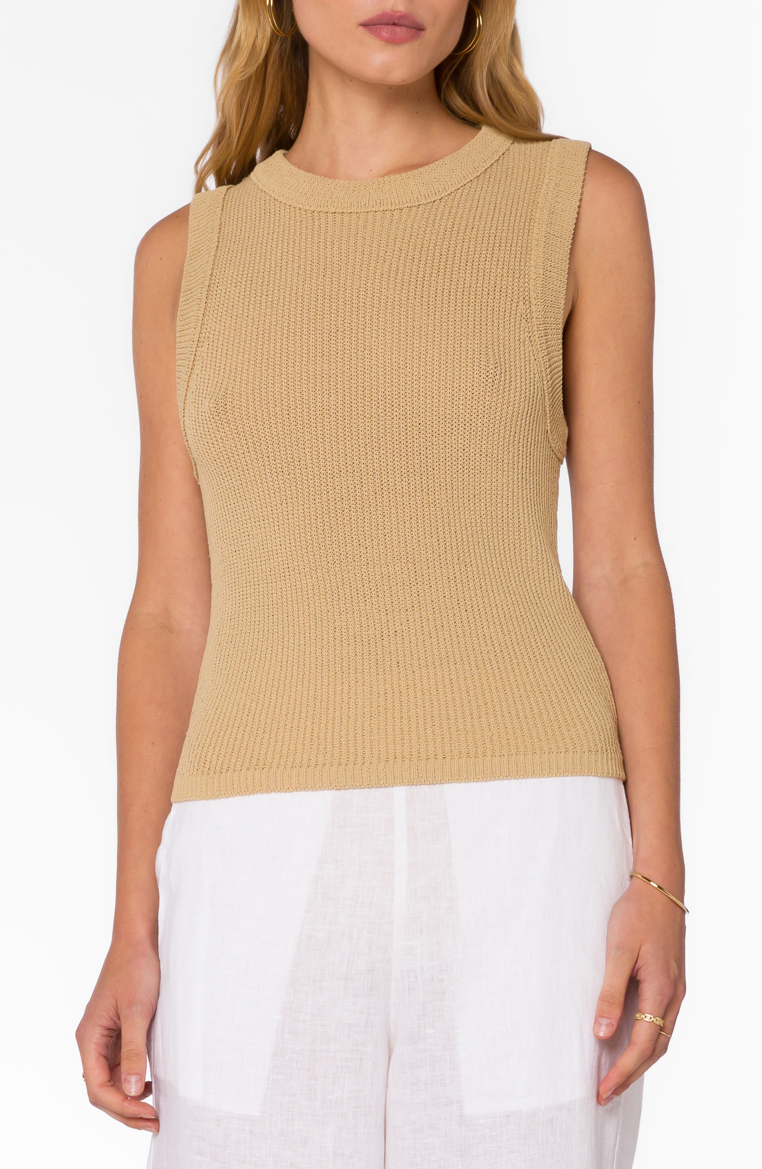 VELVET HEART Sherry Textured Knit Vest