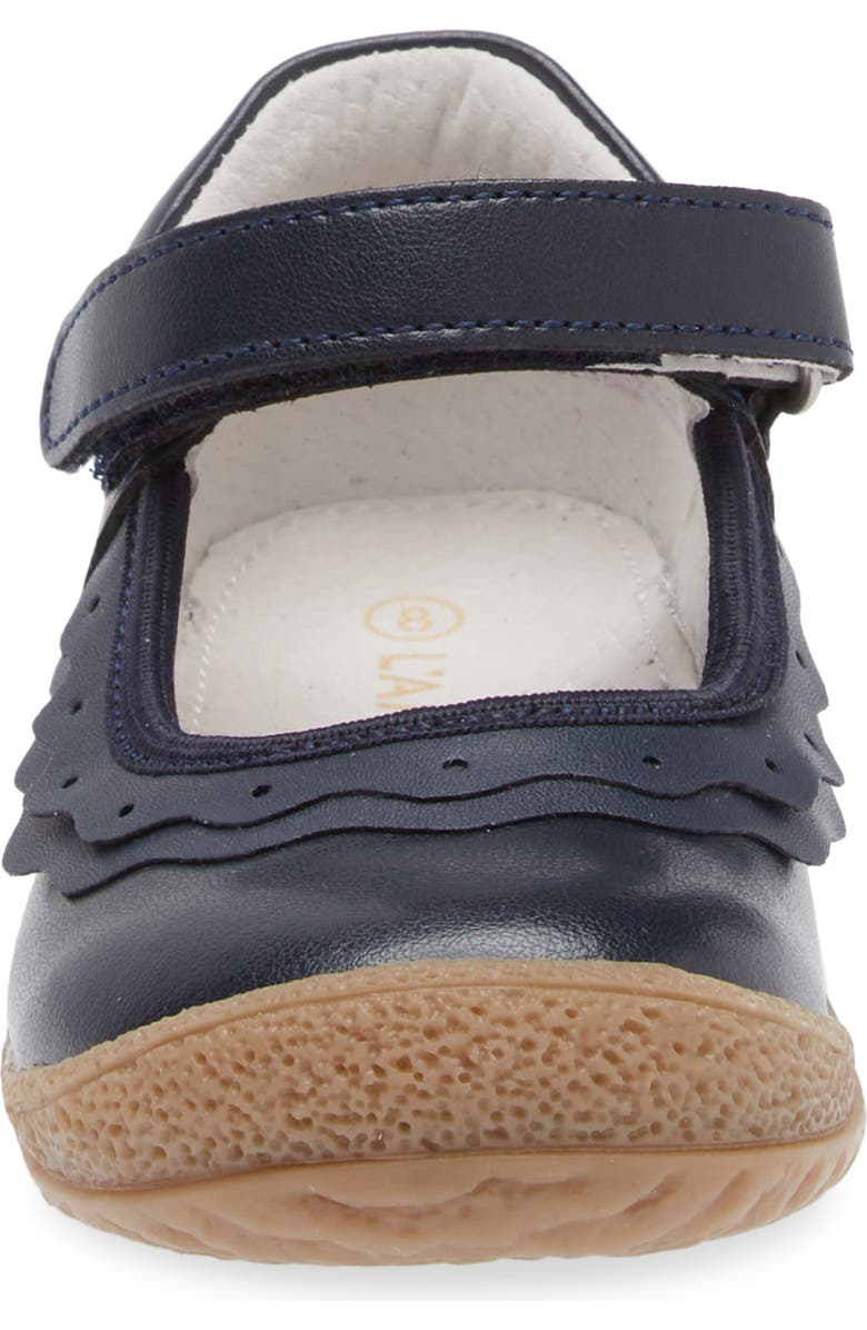L'AMOUR Kids' Paige Ruffle Mary Jane, Alternate, color, Navy