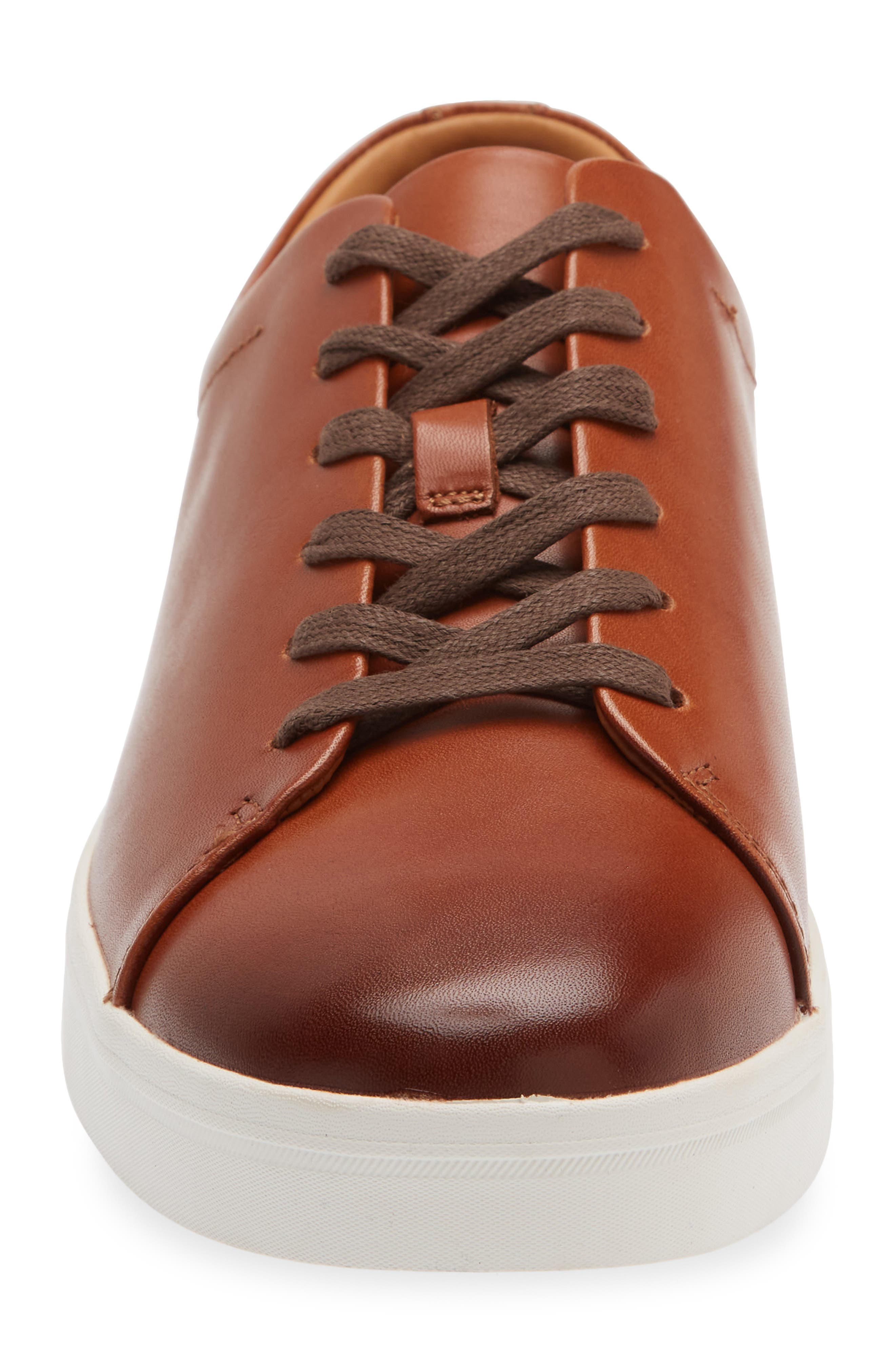 Nordstrom Tatum Sneaker, Alternate, color, Brown Saddle