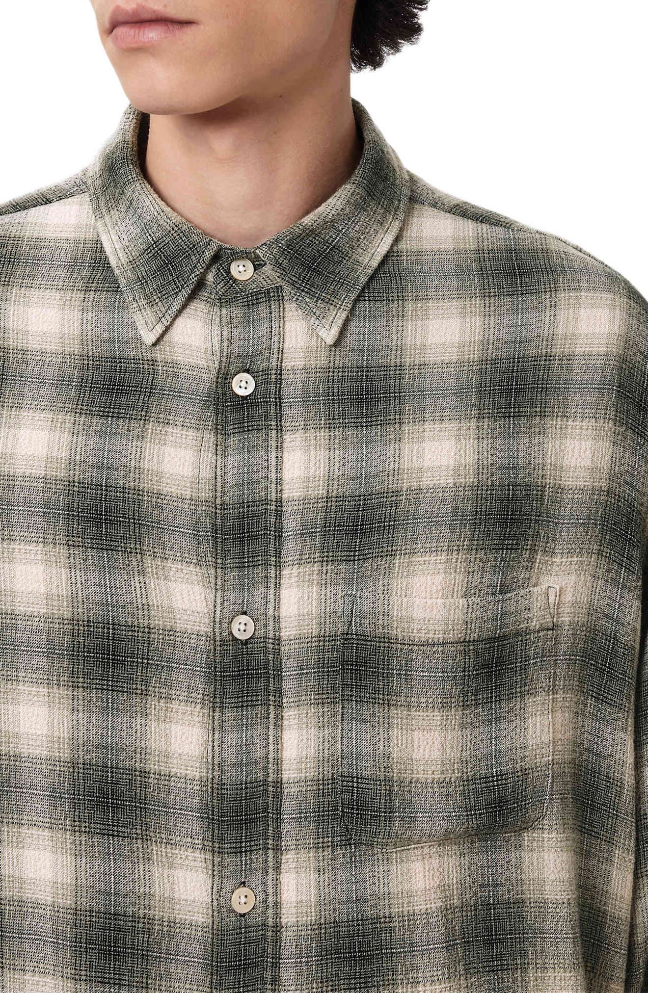 Lumley Plaid Button-Up Shirt - image 2