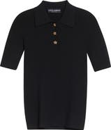 Dolce&Gabbana Rib Polo Sweater
