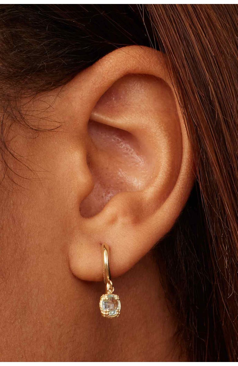 Oradina 14K Gold Antica Drop Earrings, Alternate, color, Yellow Gold - Amethyst